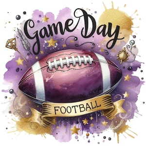 Game Day, Football Team, PNG, Digital Image, Digital Download, Dye Sublimation, Minnesota, Professional football, Minnesota