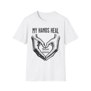 Massage Therapist T-Shirt Gift I Work With My Hands Tee Massage Therapist T-Shirt Gift I Work With My Hands Tee