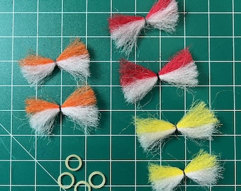 Indicadores de picada para pesca con mosca Dorsey de hilo - juego de 6