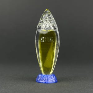 Vintage Yves Rocher Neblina Perfume Miniature: Leaf Cap Bottle, Made in France