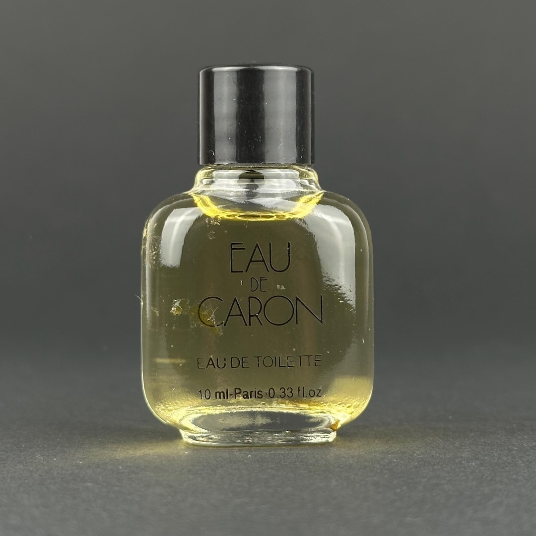 Vintage Caron Eau De Caron Miniature Perfume – 10ml EDT – French Glass ...