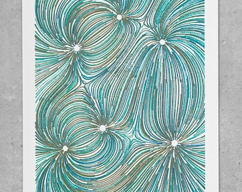 Arte astratta a penna - Polarità