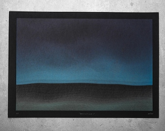 抽象ペンプロットアート - 反応1