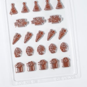 Birthday Chocolate Mould | Easy to Use Plastic Mould