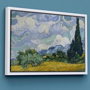 Wheat Field with Cypresses, Vincent Van Gogh, Van Gogh Painting, Classic Wall Art, Famous Table, Modern Wall Art, Reproduction Print