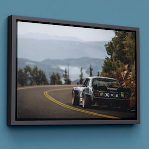 Drift Legend Ken Block Canvas, Ken Block Poster, Ken Block Wall Art, Drift Wall Art, Readyt o Hang