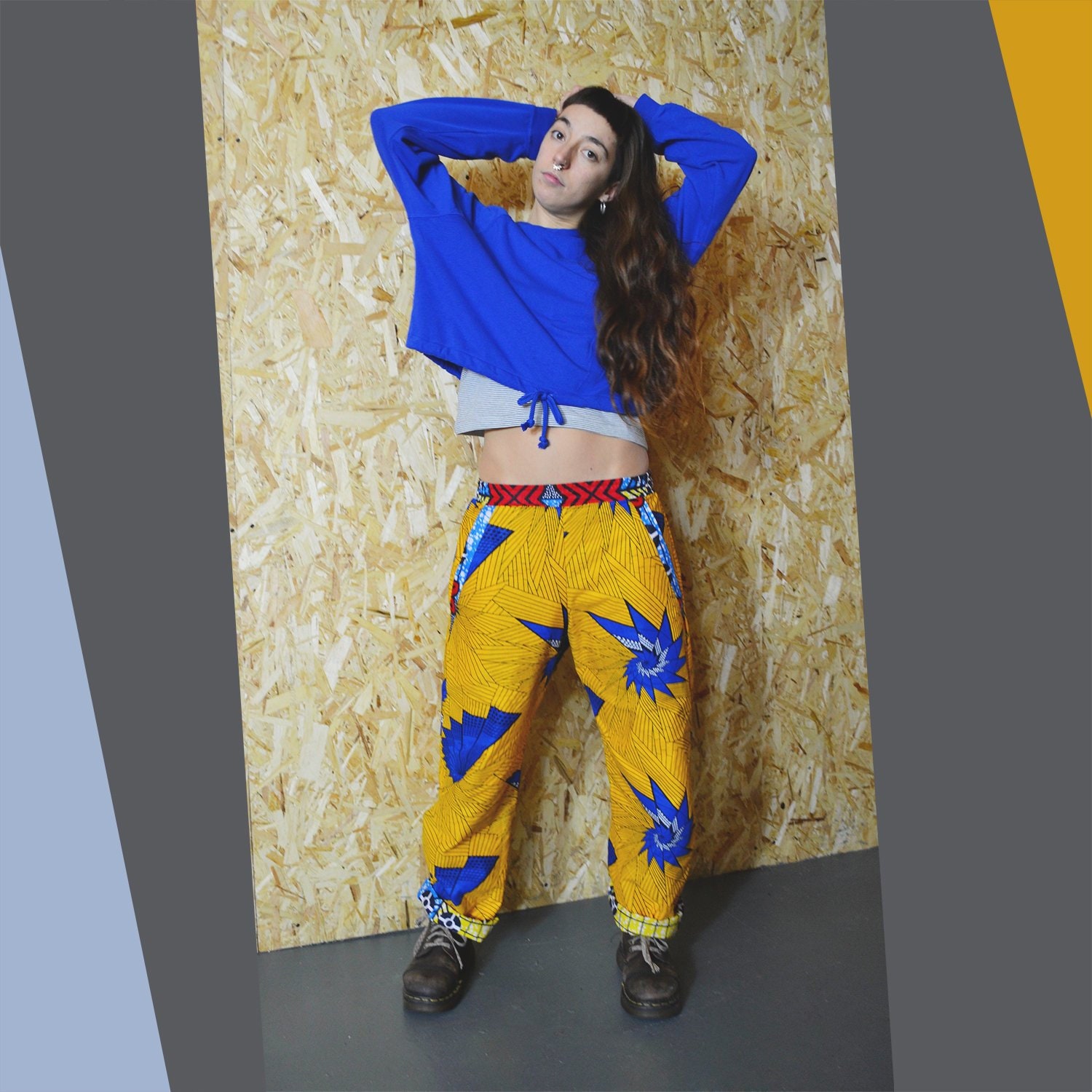 Image of Reversible Cotton Trousers - Choose Your Print