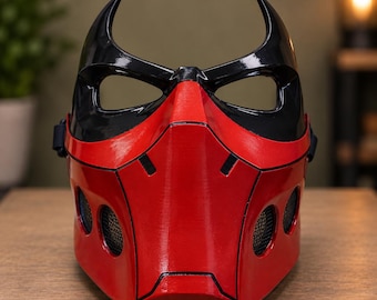 Outlaw Mask | 3D Printed Cosplay Helmet | Wearable Costume Mask |