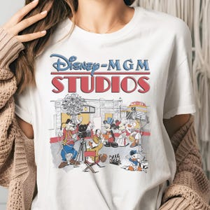 Retro Disney MGM Studios Shirts, Disney Studios Shirt, Hollywood Studios Shirt, Disneyworld Shirt, Disney Family Trip Shirt, Disney Couple