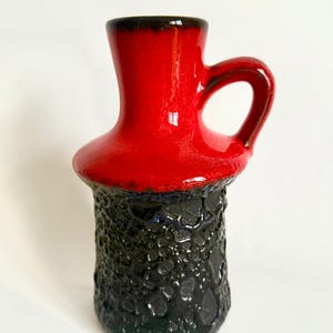 Vintage Jopeko fat lava vase WGP Mid. Century pottery 1970s