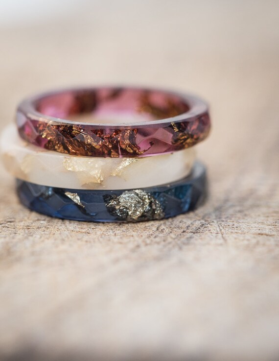Thin resin cheap ring