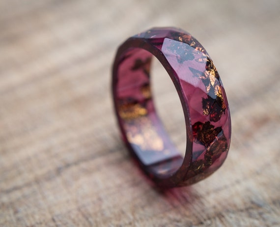 14k And SS Iolite Ring With Deep Purple Sapphires – Emily Amey