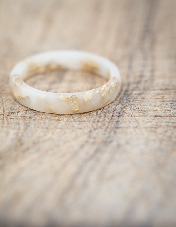 White resin ring deals