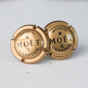 Champagne Caps Men Cufflinks Upcycled French Wine cuff links for him groomsmen gift image 7