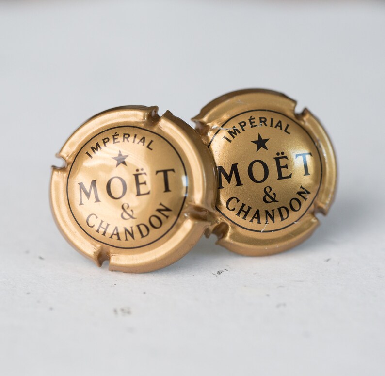 Champagne Caps Men Cufflinks Upcycled French Wine cuff links for him groomsmen gift image 7