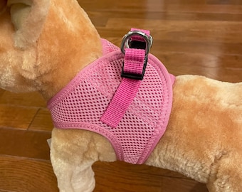 Bubblegum Pink Choke Free Dog Harness Size Medium