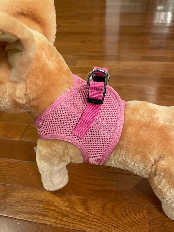 Bubblegum Pink Choke Free Dog Harness Size Medium 