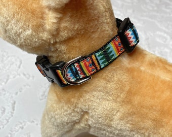 Wanderlust Dog Collar Size XS through Large by Doogie Couture