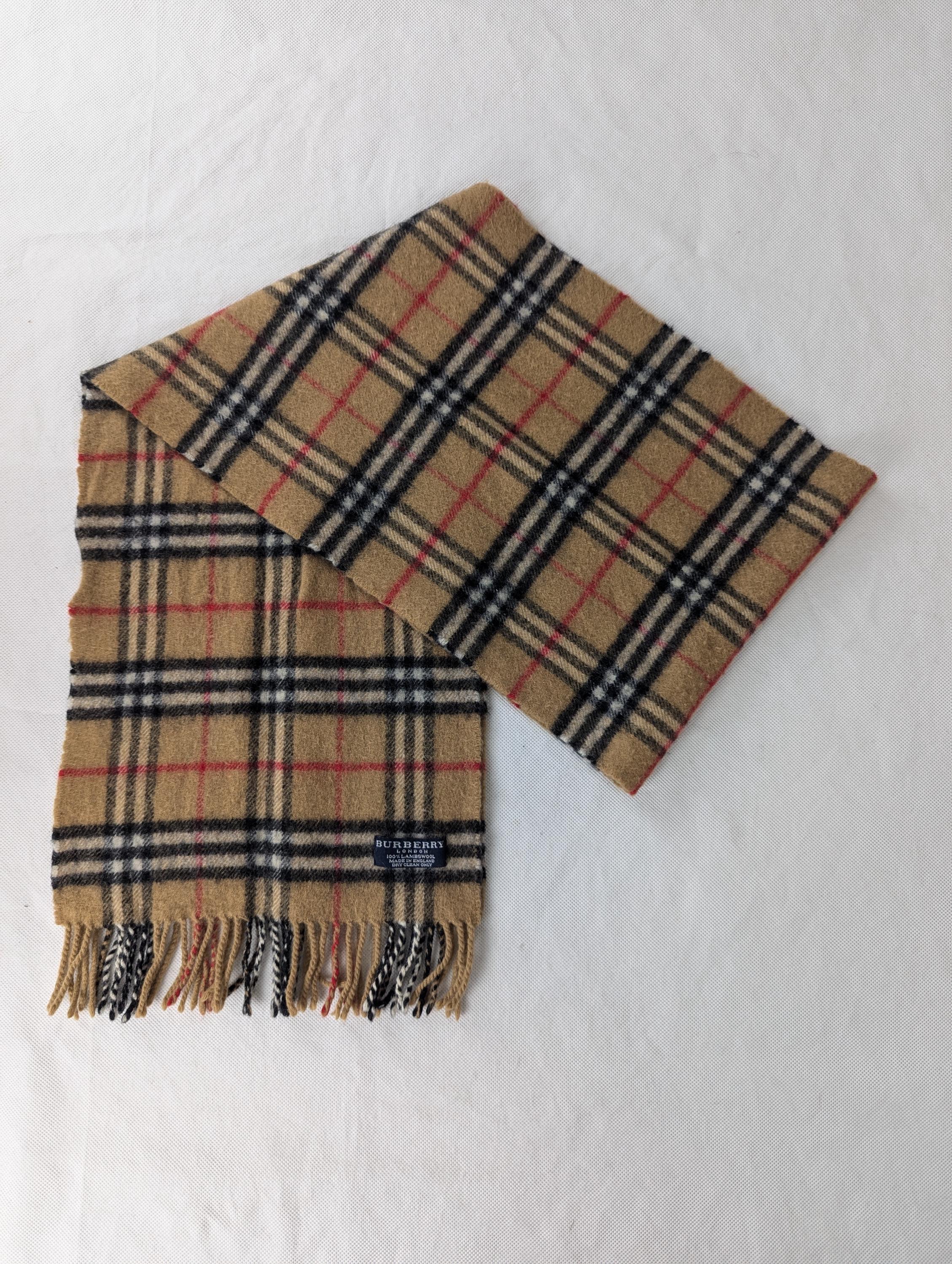 Used Burberry Scarf
