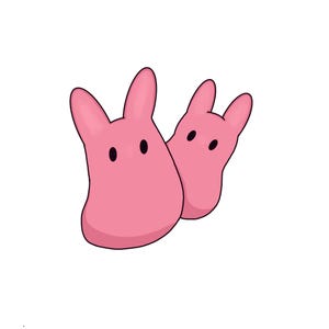 Hanako Bunnies acrylic keychain