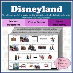 The Ultimate Packet of Social Stories, Symbols, and Schedules for DISNEYLAND