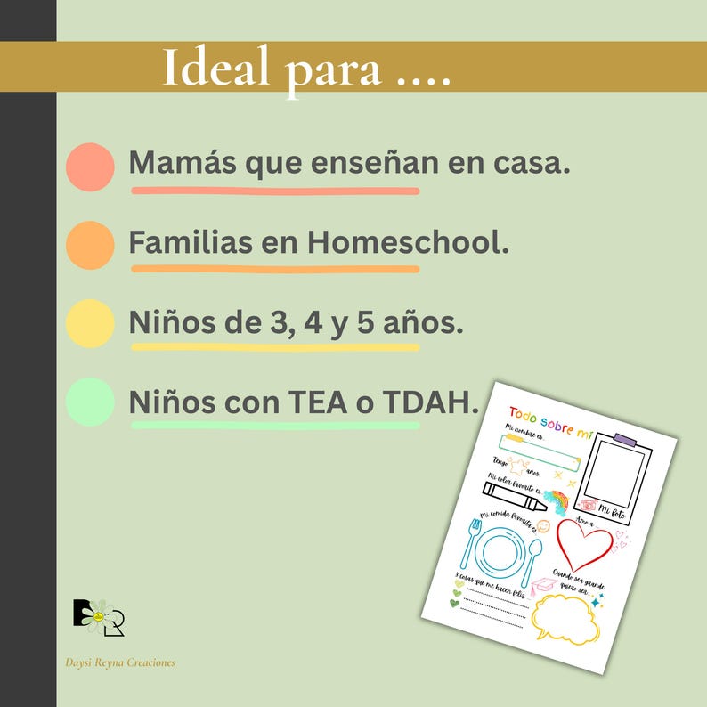 Spanish All About Me Worksheet | Todo Sobre Mi (digital Download) - Etsy