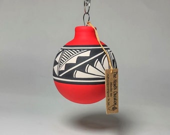 Southwest Ornament Bulb Bright Red SOLD INDIVIDUALLY