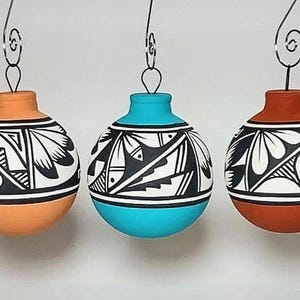 Southwestern New Mexico Ornaments SET OF 3