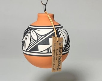 Southwest Ornament Bulb Terra Cotta SOLD INDIVIDUALLY