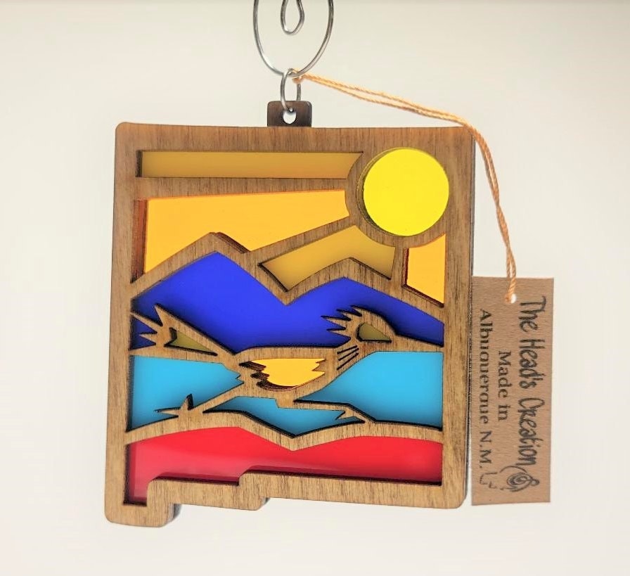 Sunset Vista Designs Roadrunner Garten-Deko – Federndes Aufhänger-Mobile, 28,6x25,4 Cm