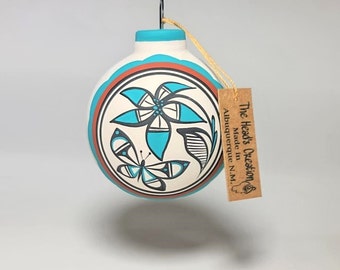 Southwest Ornament Bulb Butterfly SOLD INDIVIDUALLY