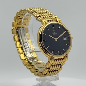 Vintage Swiss Venus Gold-Plated Watch – Timeless Elegance Brand New Wristwatch for Collectors & Fashion Enthusiasts