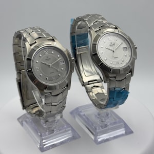 Vintage Nivada Automatic Men&#39;s Watch: Sapphire Crystal Swiss Stainless Steel