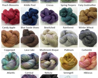 Baby Alpaca Tencel Yarn Fingering Weight – Mariquita Blend