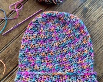 Warm Winter 100% Alpaca Hat, Many Color Choices, MADE TO ORDER