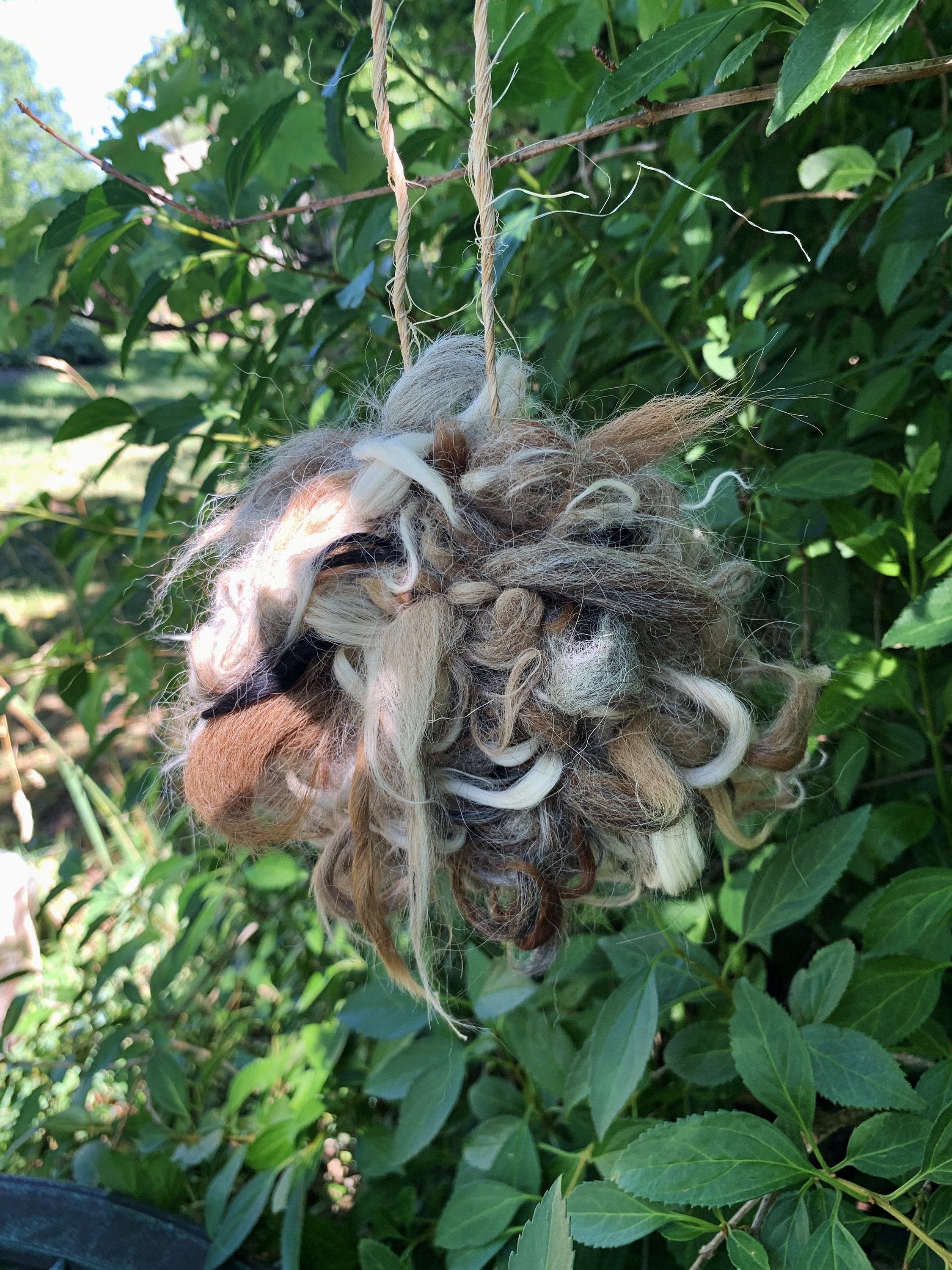 Alpaca Bird Nesting Ball