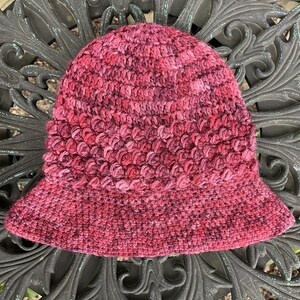 Alpaca Puff Stitch Bucket Hat - Garnet Gardens