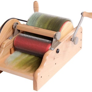 Ashford Drum Carder Fine, 72 PPSI - 8&quot; Width Perfect for Wool & Fiber Prep