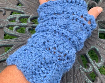 Pure Alpaca Fingerless Gloves, Fingerless Mitts