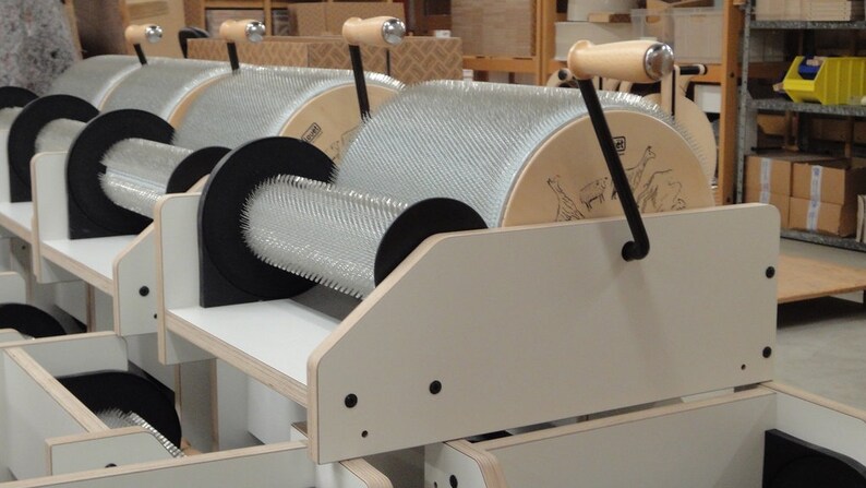 Louët Standard Tambour Carder 7,5 Large Tambour 46 TPI – Cardeuse à Tambour Occasion