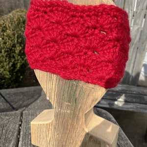 Shell Stitch Alpaca Wool Headband Ear Warmer, Jubilee