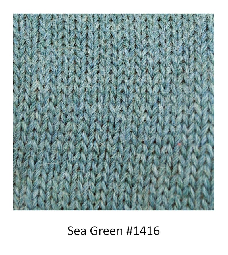 Classic Alpaca Yarn, DK Weight, Collection of Greens, 110 Yards image 8