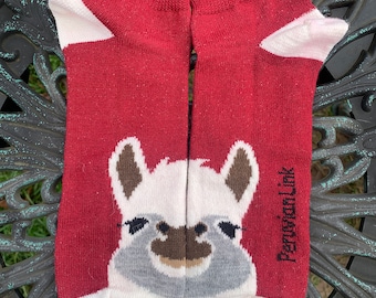 Alpaca Face Socks, Color Choices