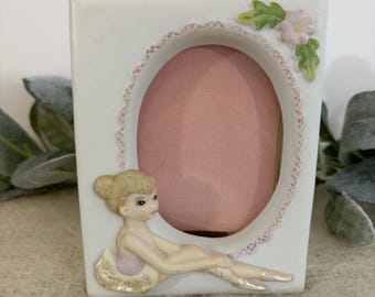 Lefton Ballerina Picture frame