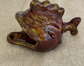 Ceramic Big Mouth Fish Pottery