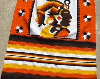 Aztec Southwestern throw blanket