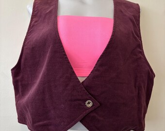 Manteau Veste Vintage Ernst Strauss & Schnell Sports - Taille 8 - Tissu Ultra Suède (daim Synthétique) - Occasion Très Bon état