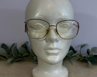 Silver multicolored eyeglass frames only