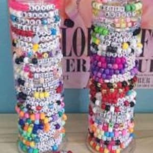 Swiftie Inspired Eras Tour Friendship Bracelets- Set of 5
