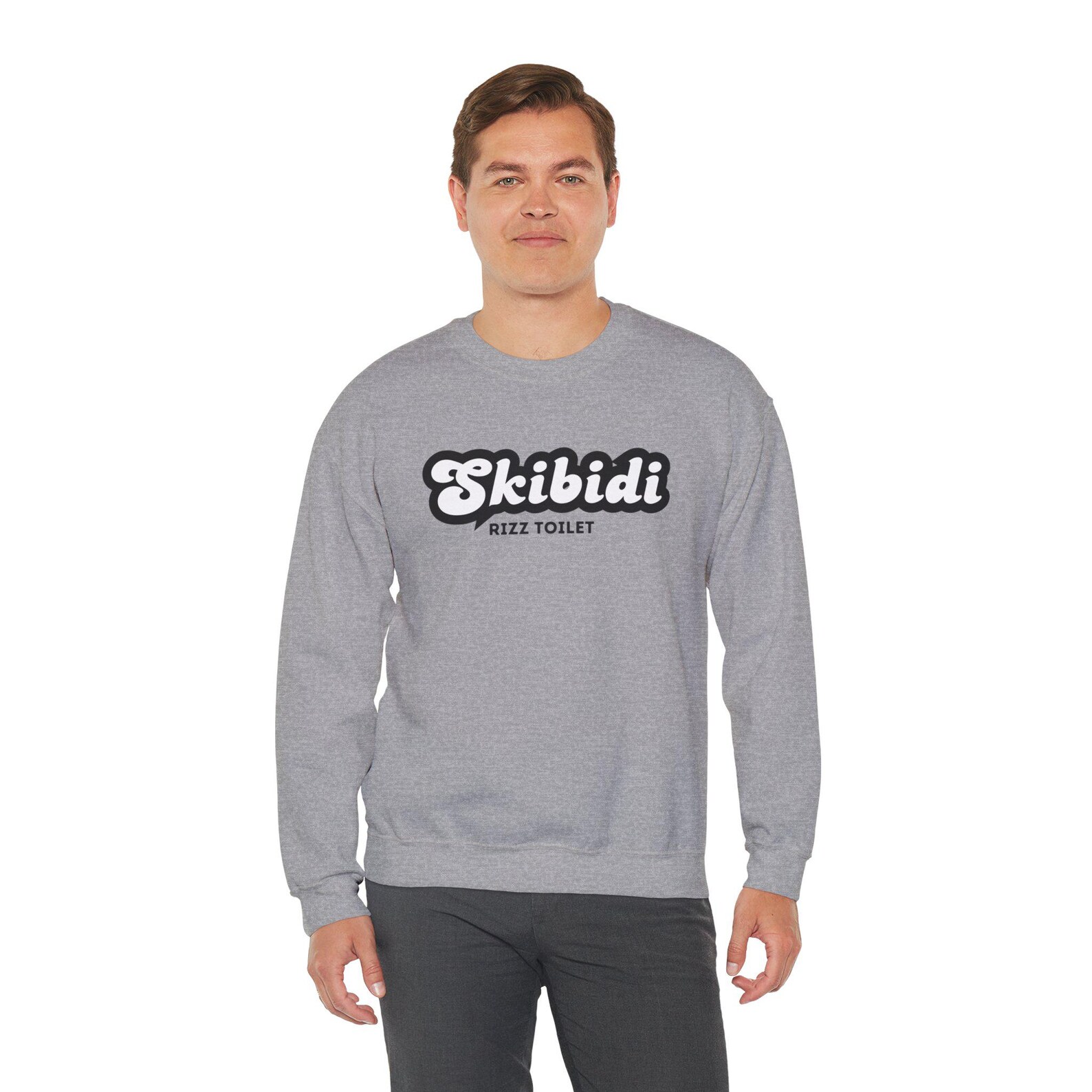 Skibidi Rizz Toilet, Skibidi, Skibidi Rizz, Gen Z Sweater, Gen Alpha ...